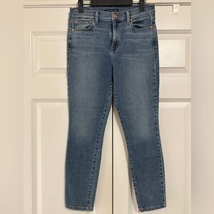 Anthropologie 8/29 Level 99 High Rise Skinny Jeans Nostalgic blue Wash 1412109